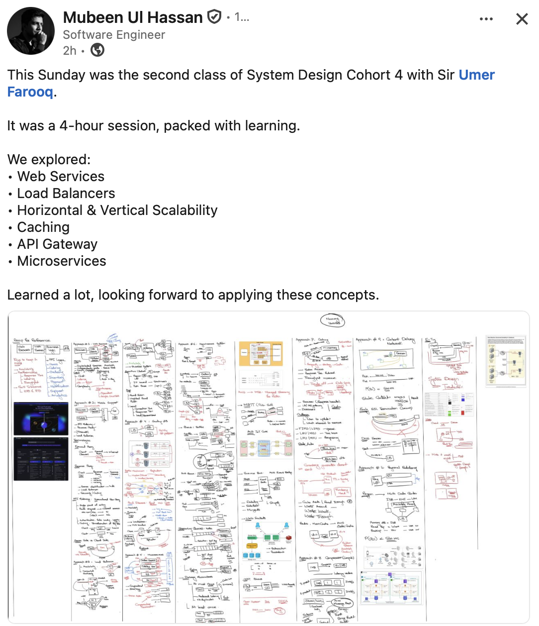 Student testimonial