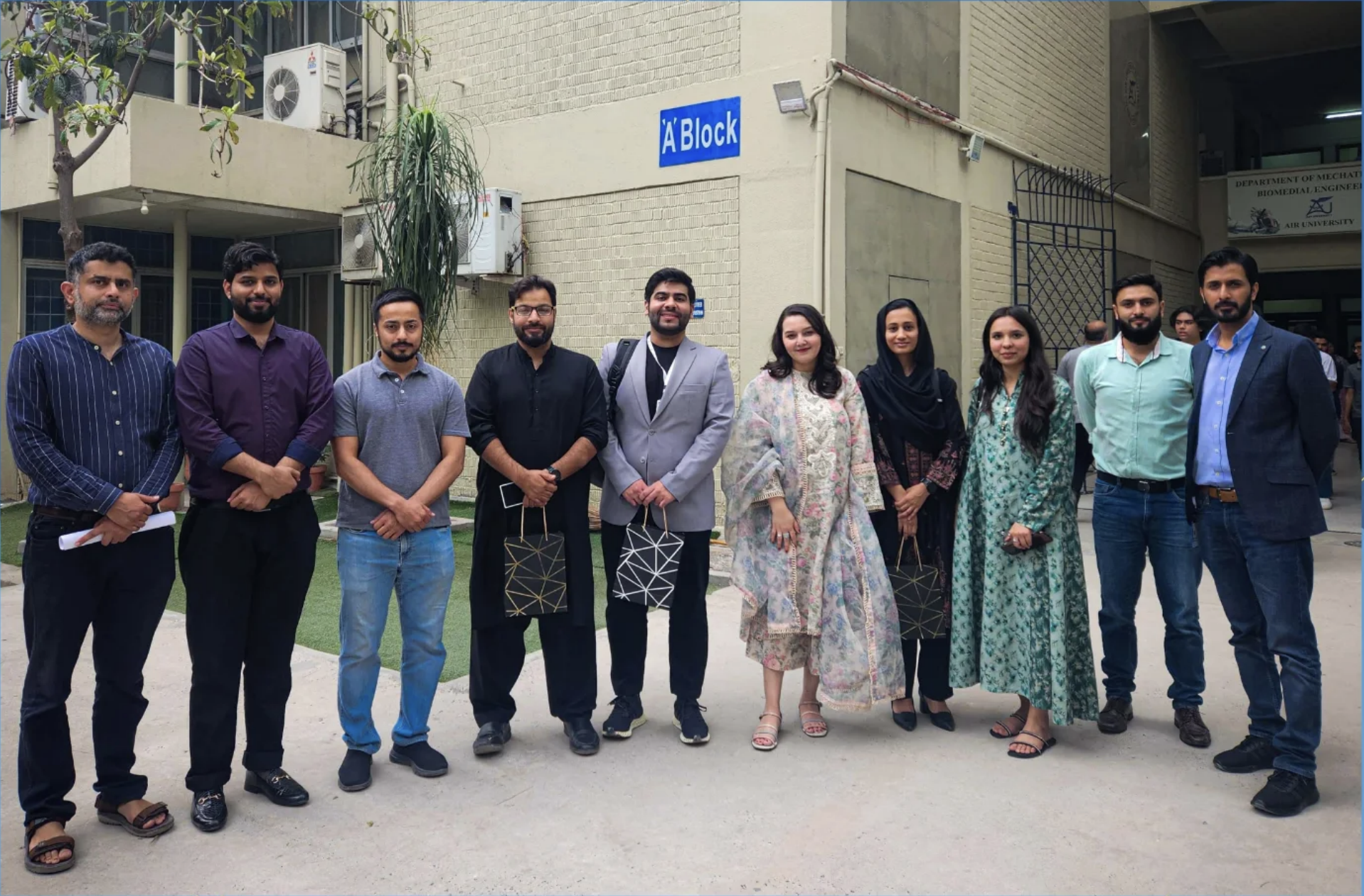 Umer Farooq at Air University event
